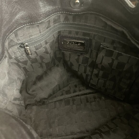 Furla convertable black leather hand/shoulder bag - Picture 12 of 12